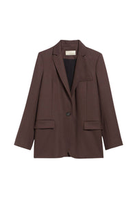 Blazer Tilia en laine - Marron