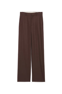 Pantalon Dulce en laine - Marron