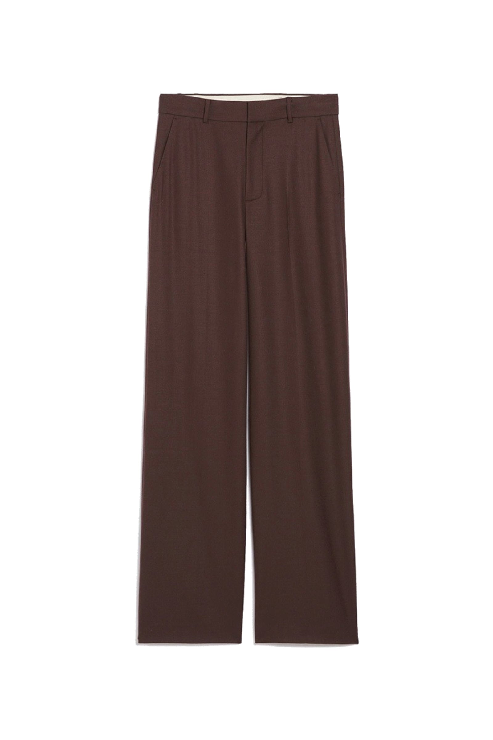Pantalon Dulce en laine - Marron