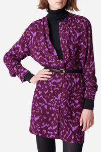 Robe courte Dao - Violet