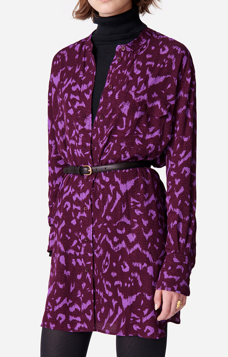 Robe courte Dao - Violet