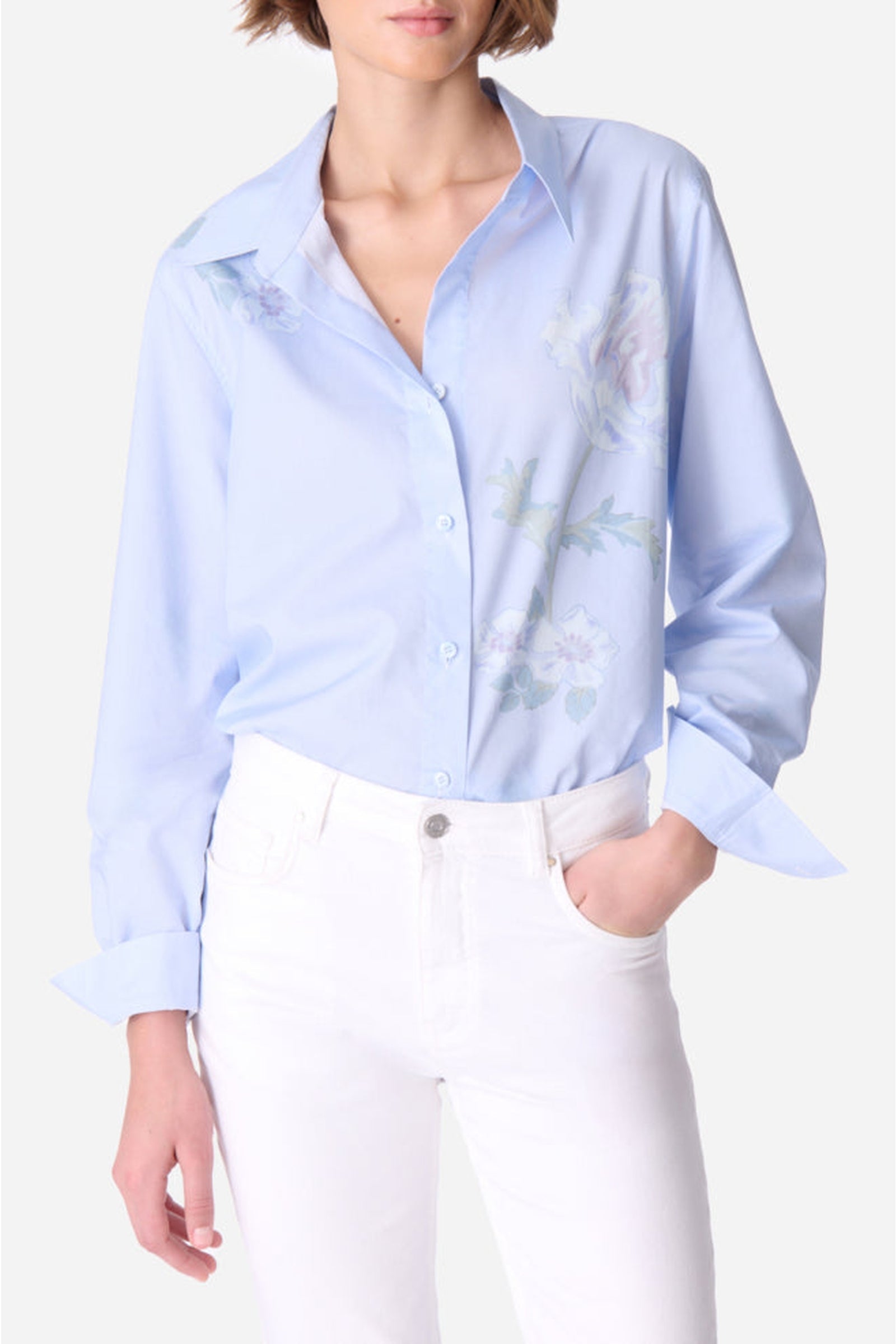 Chemise droite Dorothée - Glacial