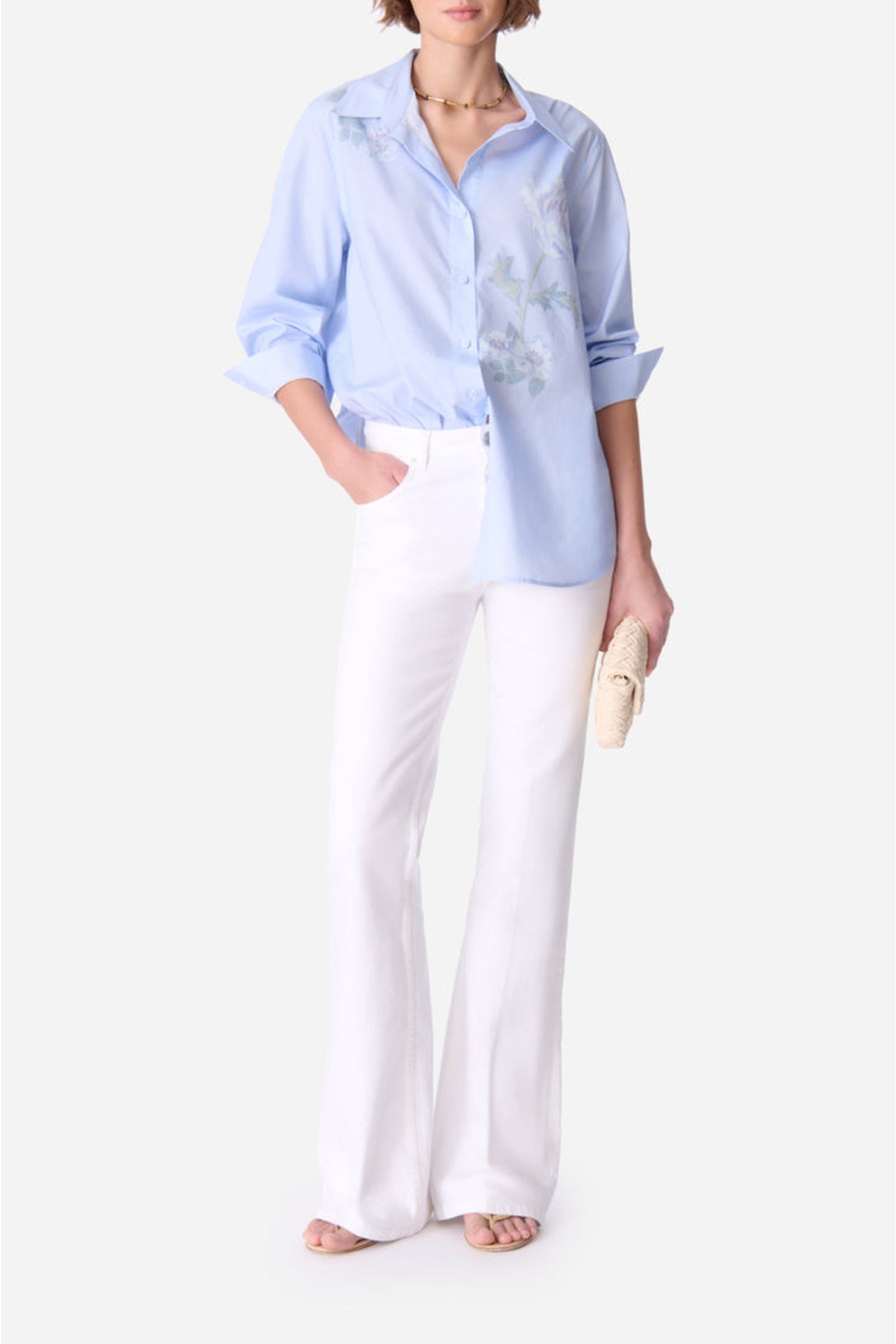 Chemise droite Dorothée - Glacial