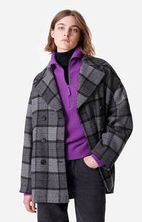 19 QTY NEW // ANTHRACITE / Manteau Berlin - ANTHRACITE