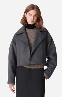 12 QTY NEW // ANTHRACITE / Manteau Bless - ANTHRACITE