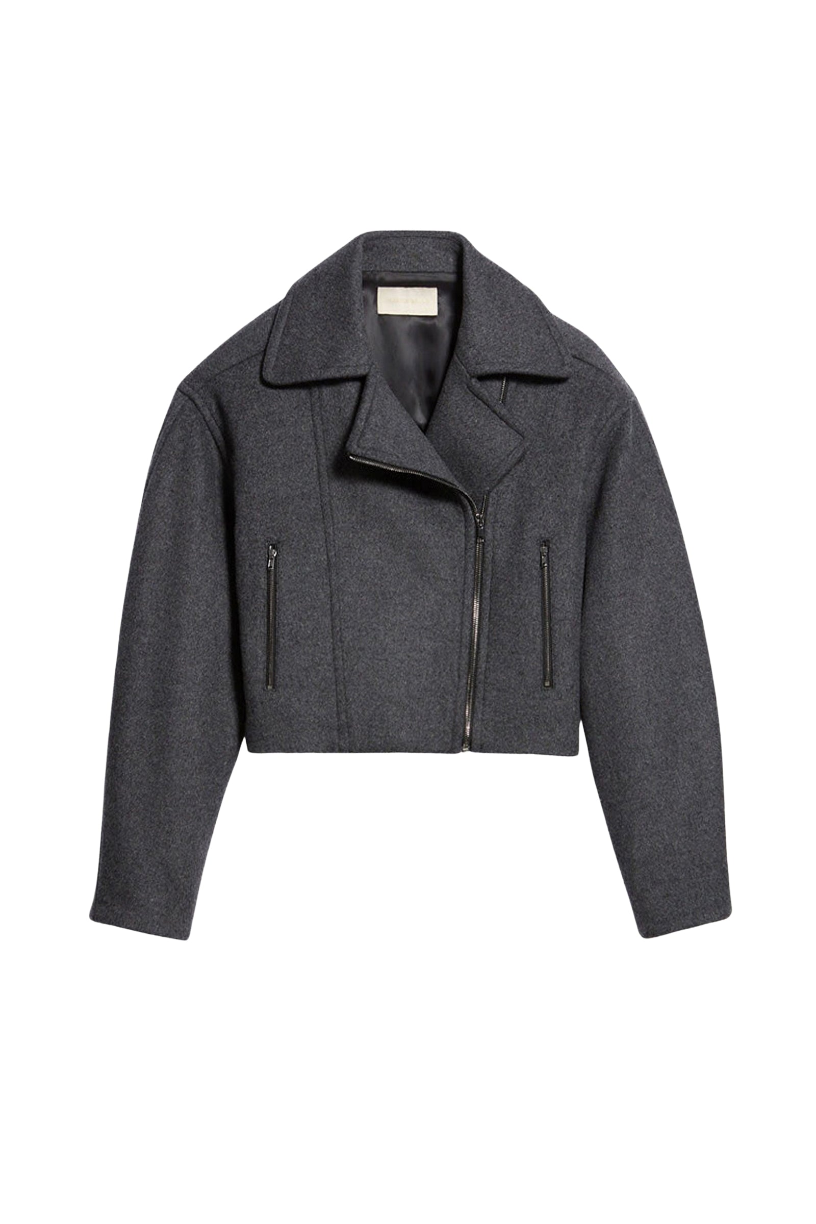 Veste courte Bless en laine - Anthracite