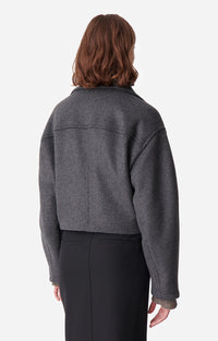 Veste courte Bless en laine - Anthracite