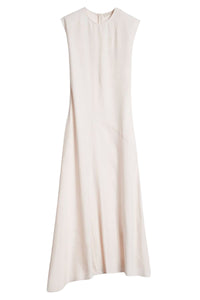 Robe longue asymétrique Enea - Écru
