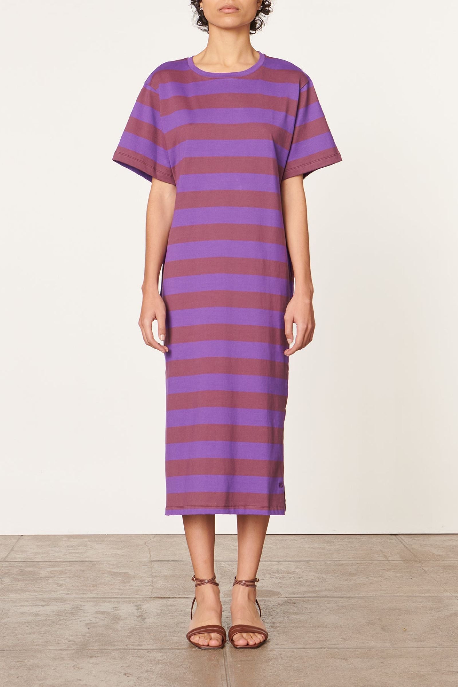 Robe longue à rayures - Mure