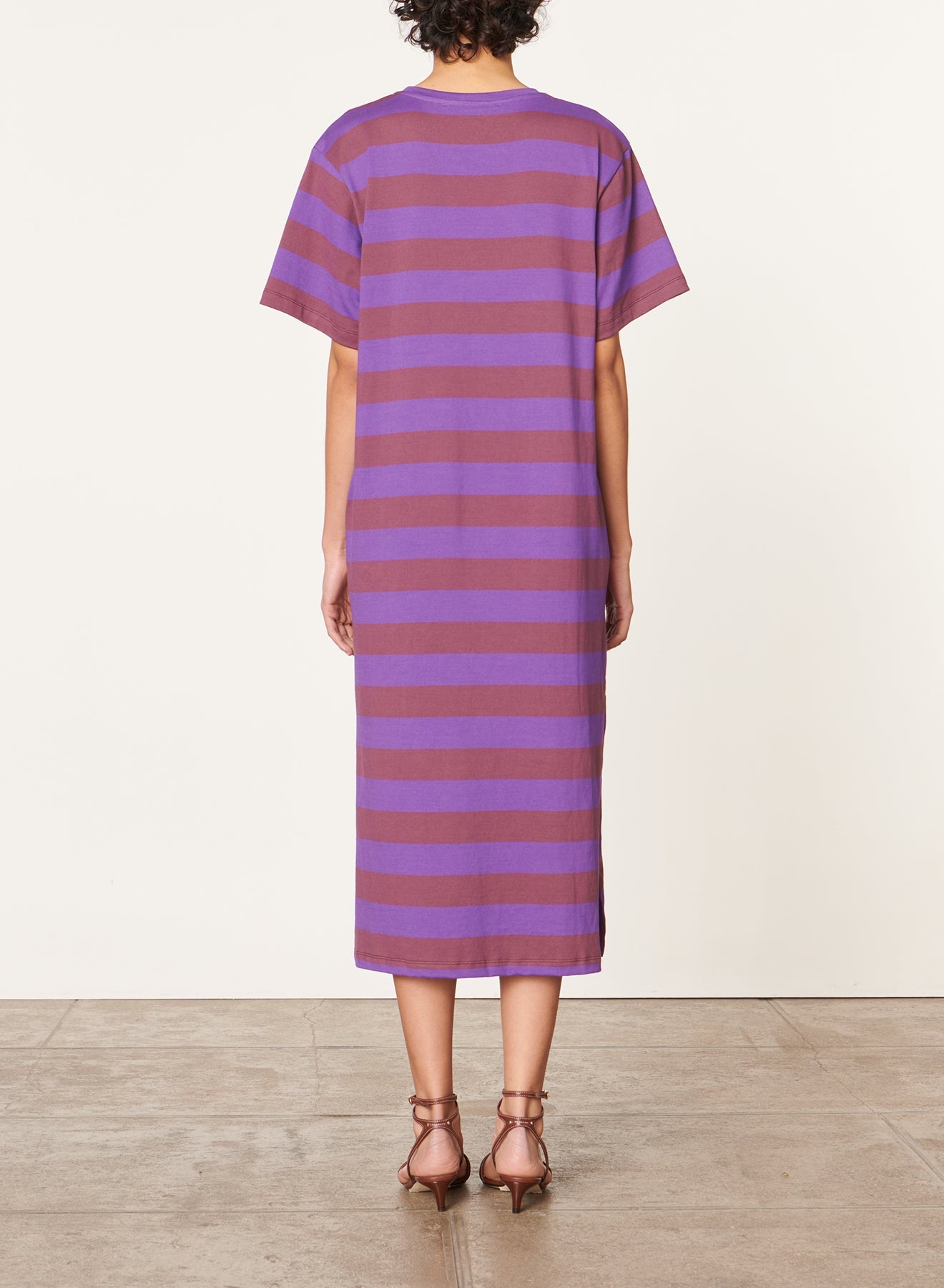 Robe longue à rayures - Mure