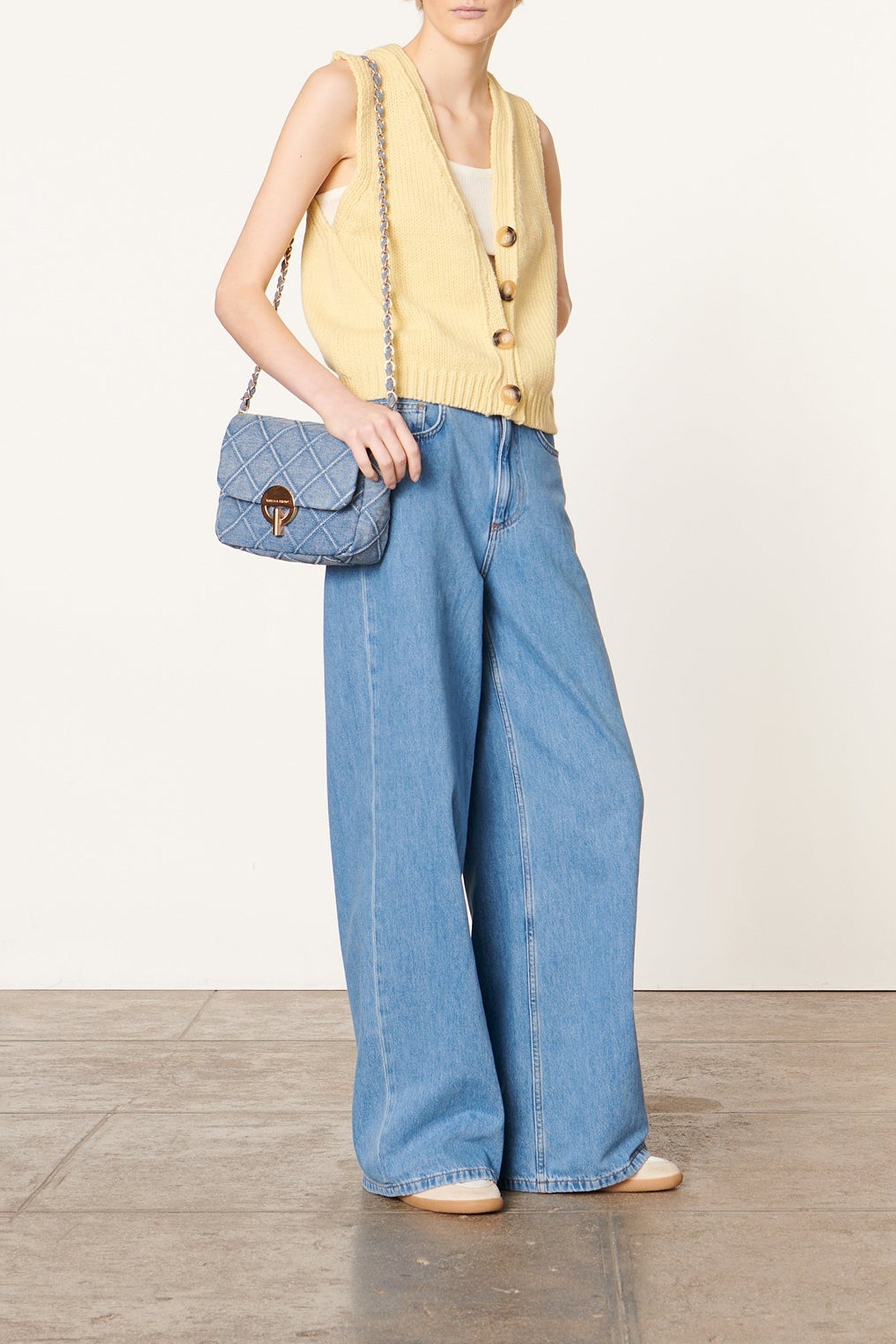 Gilet Dounya en laine - Citrus