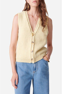 Gilet Dounya en laine - Citrus