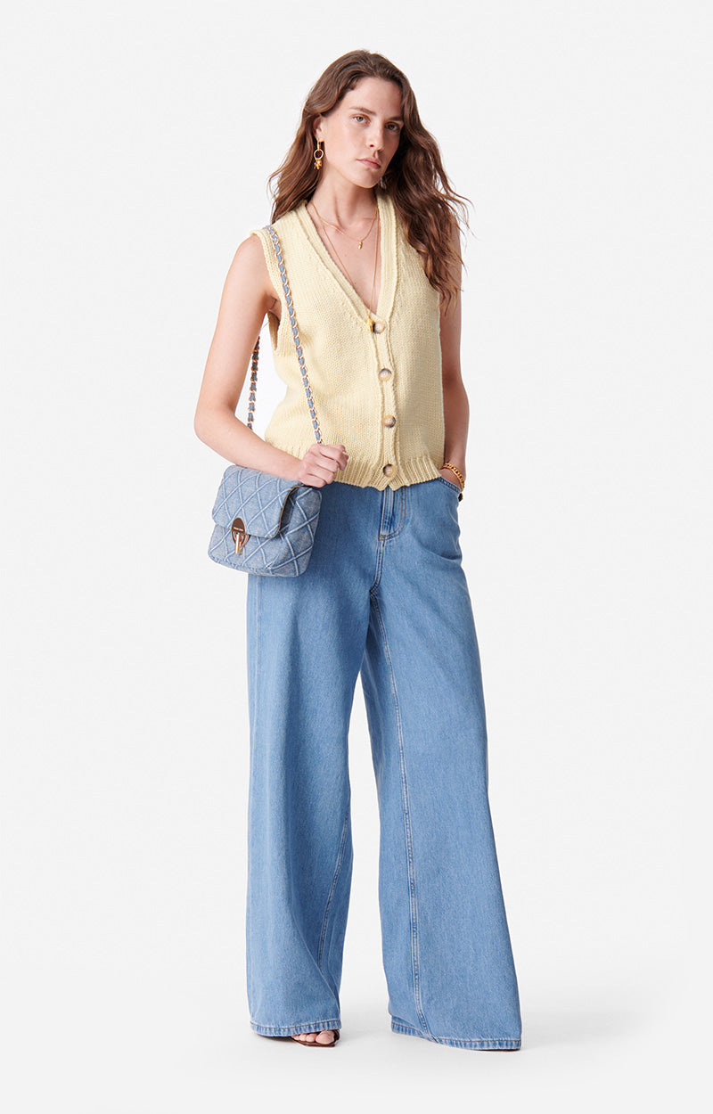 39 QTY NEW // CITRUS / Gilet Dounya - CITRUS