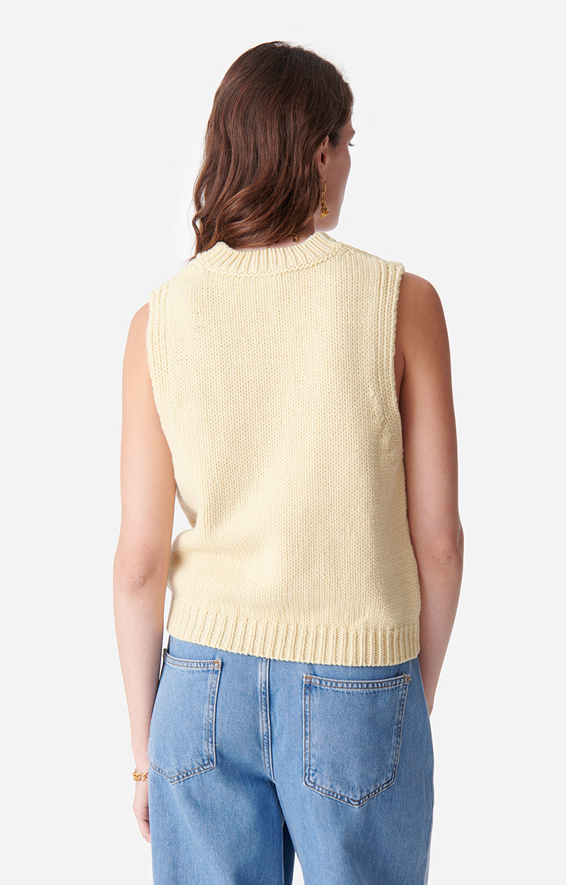 39 QTY NEW // CITRUS / Gilet Dounya - CITRUS