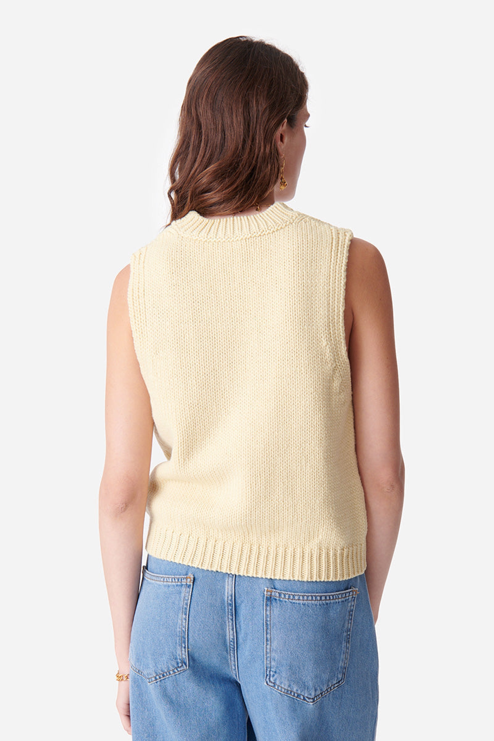 Gilet Dounya en laine - Citrus