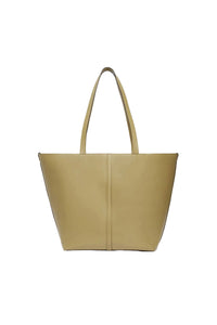 Petit cabas Daily en cuir - Olive