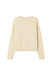 Pull à col rond Deborah en laine - Citrus