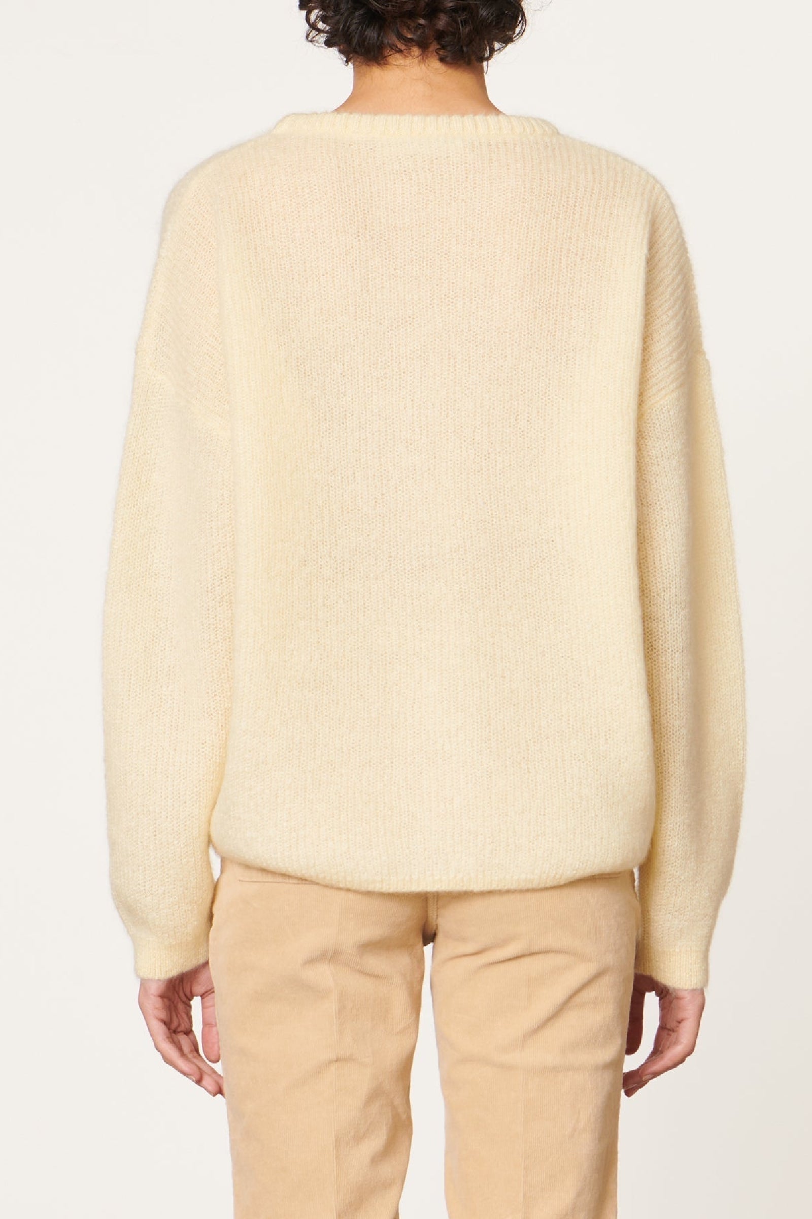 Pull à col rond Deborah en laine - Citrus