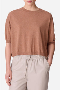 Pull Deliah en laine - Noisette