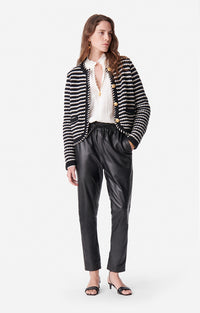 52 QTY NEW // NOIR/ECRU / Gilet Daya - NOIR/ECRU