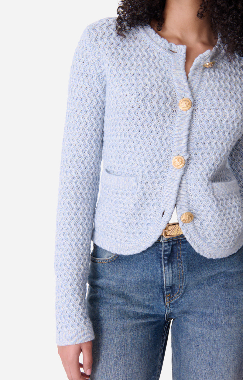 Gilet Dorina en laine - Neptune