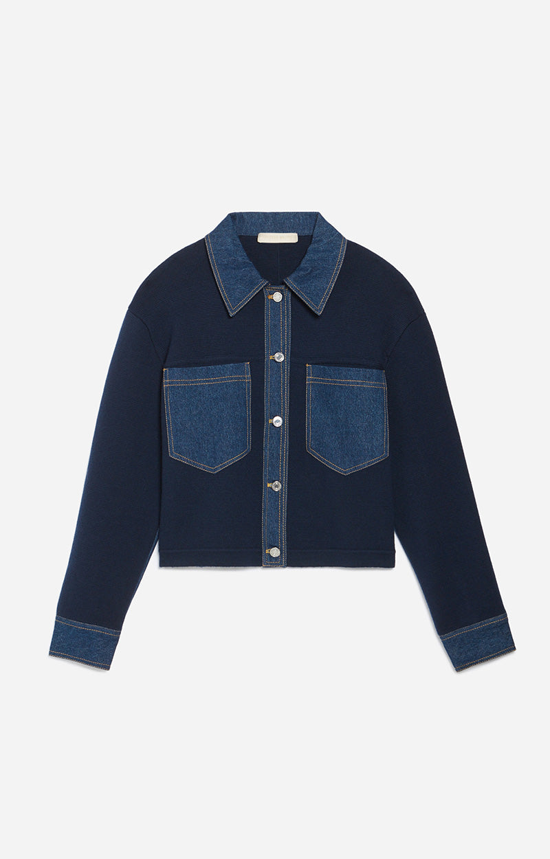 26 QTY NEW // BLEU / Veste Denver - BLEU