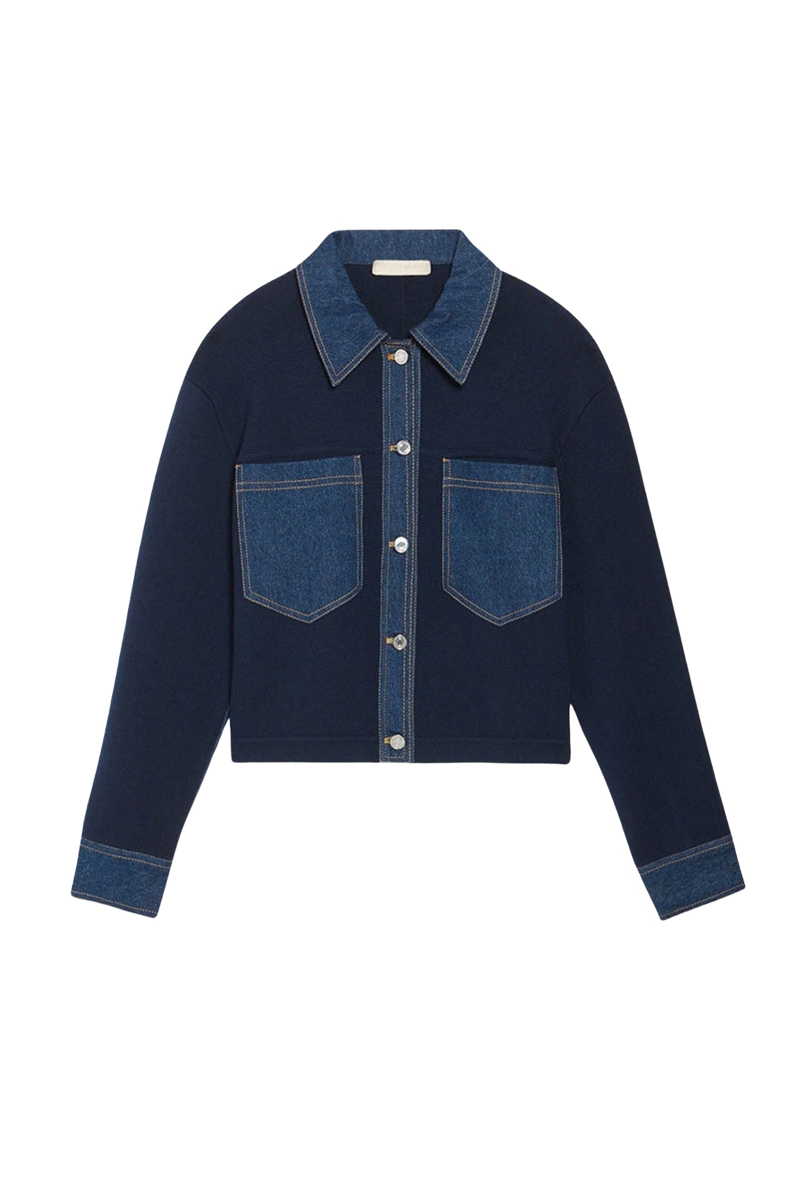 Veste Denver en laine - Bleu
