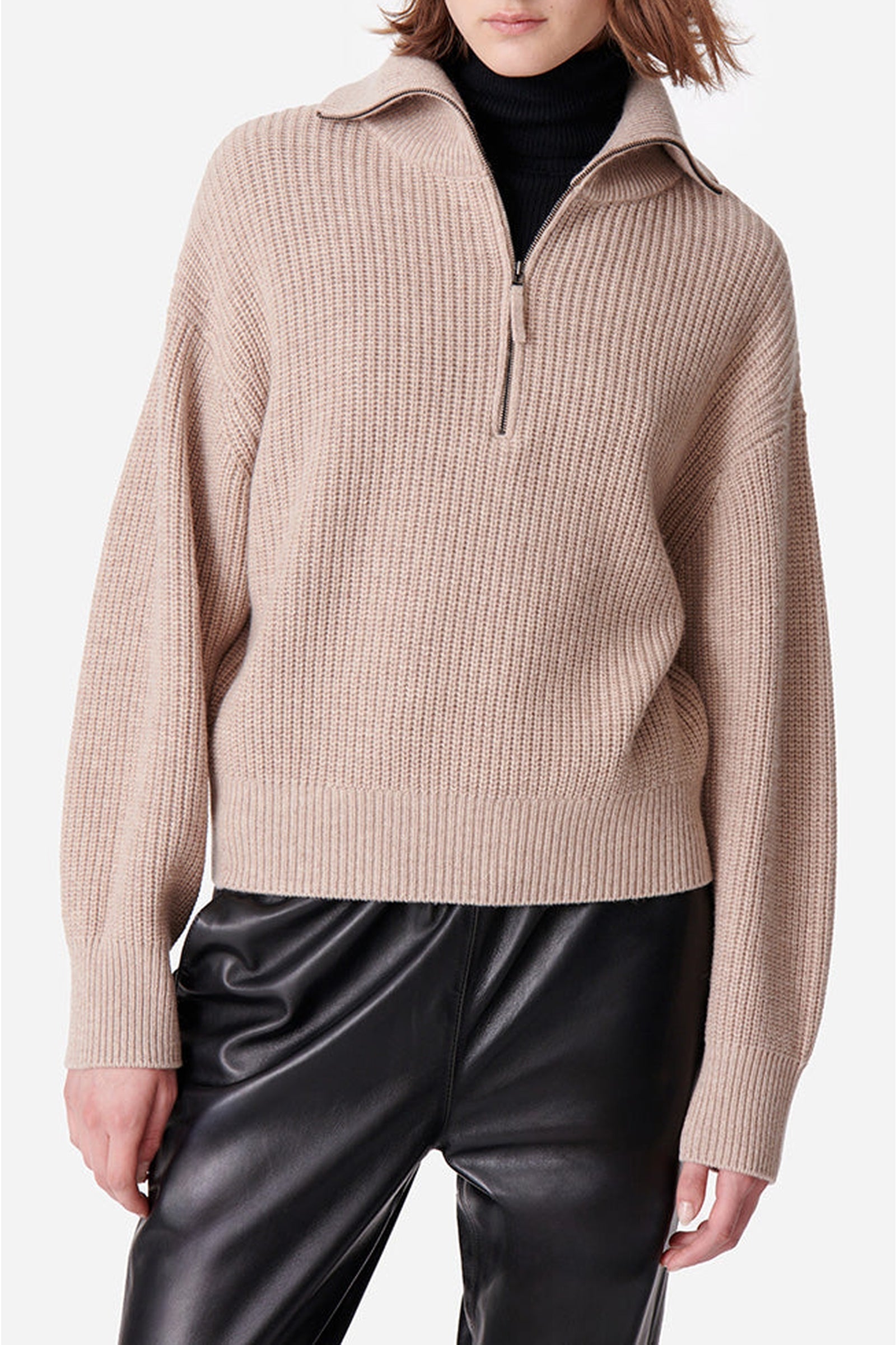 Pull Darsha en laine - Beige