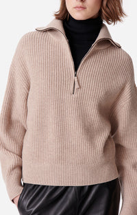 Pull Darsha en laine - Beige