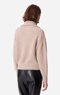 Pull Darsha en laine - Beige