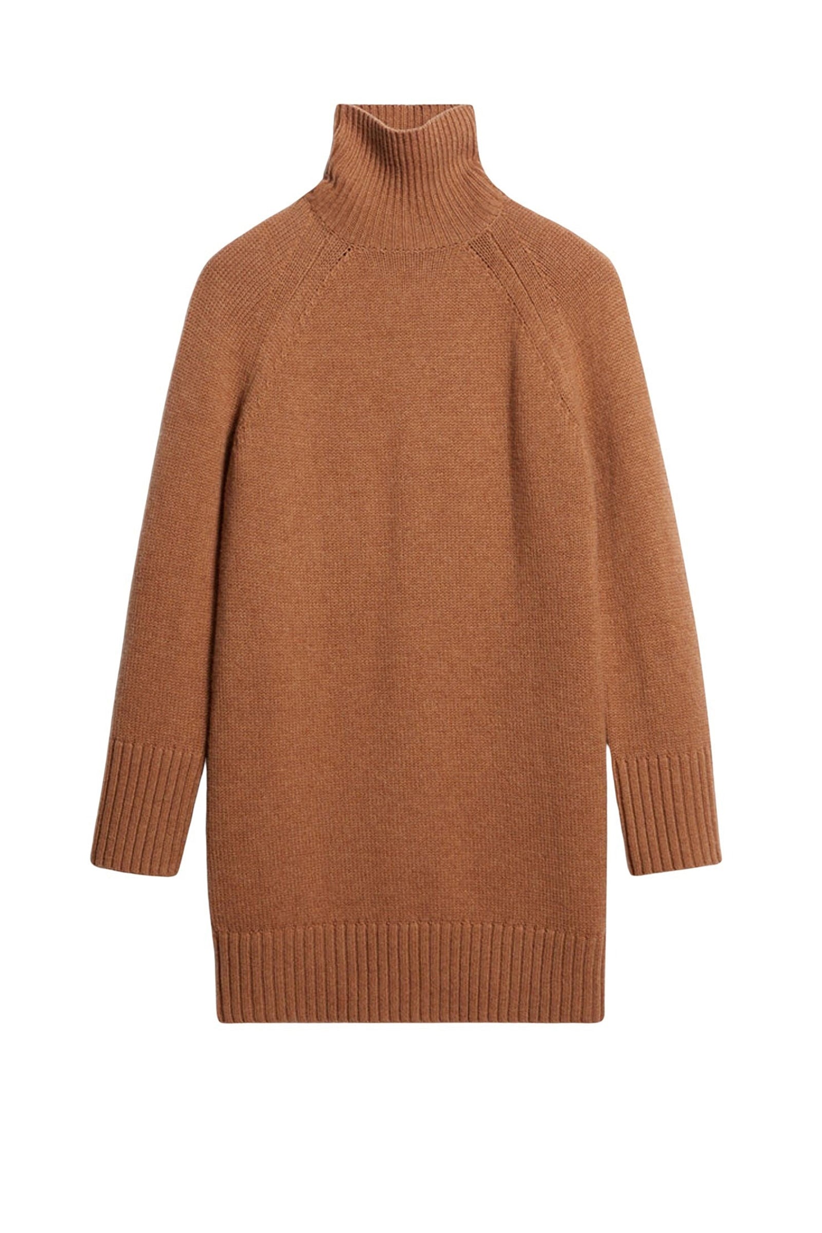 Robe Doralisa en laine - Camel