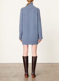 Robe Doralisa en laine - Denim