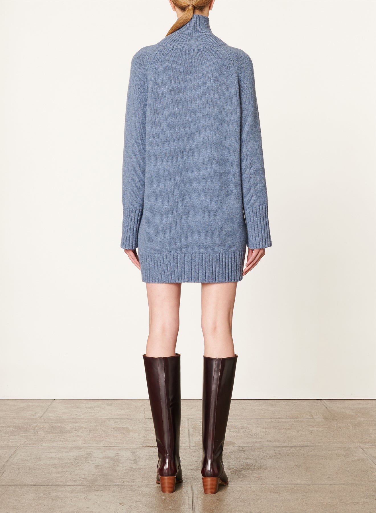 Robe Doralisa en laine - Denim