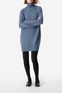 Robe Doralisa en laine - Denim