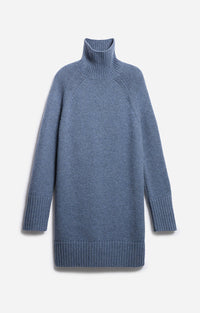 Robe Doralisa en laine - Denim