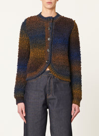 17 QTY NEW // PETROLE / Gilet Drissa - PETROLE