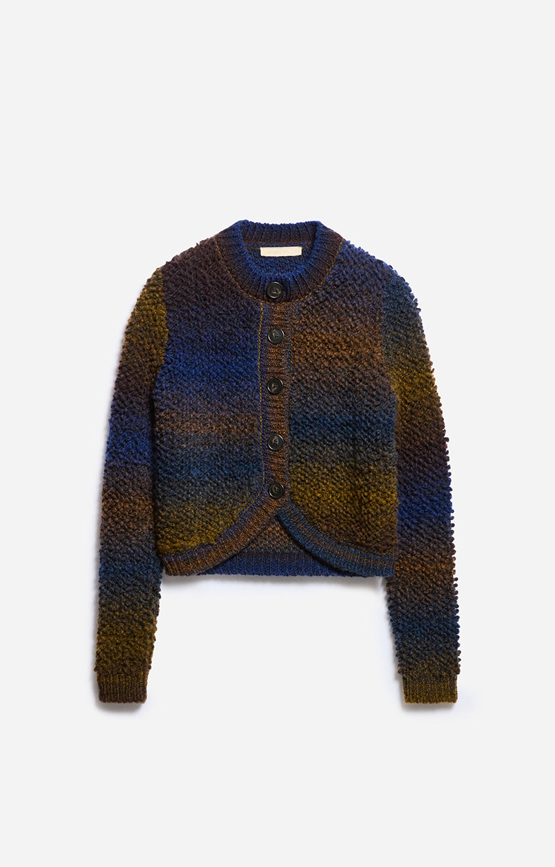 17 QTY NEW // PETROLE / Gilet Drissa - PETROLE