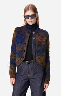 17 QTY NEW // PETROLE / Gilet Drissa - PETROLE