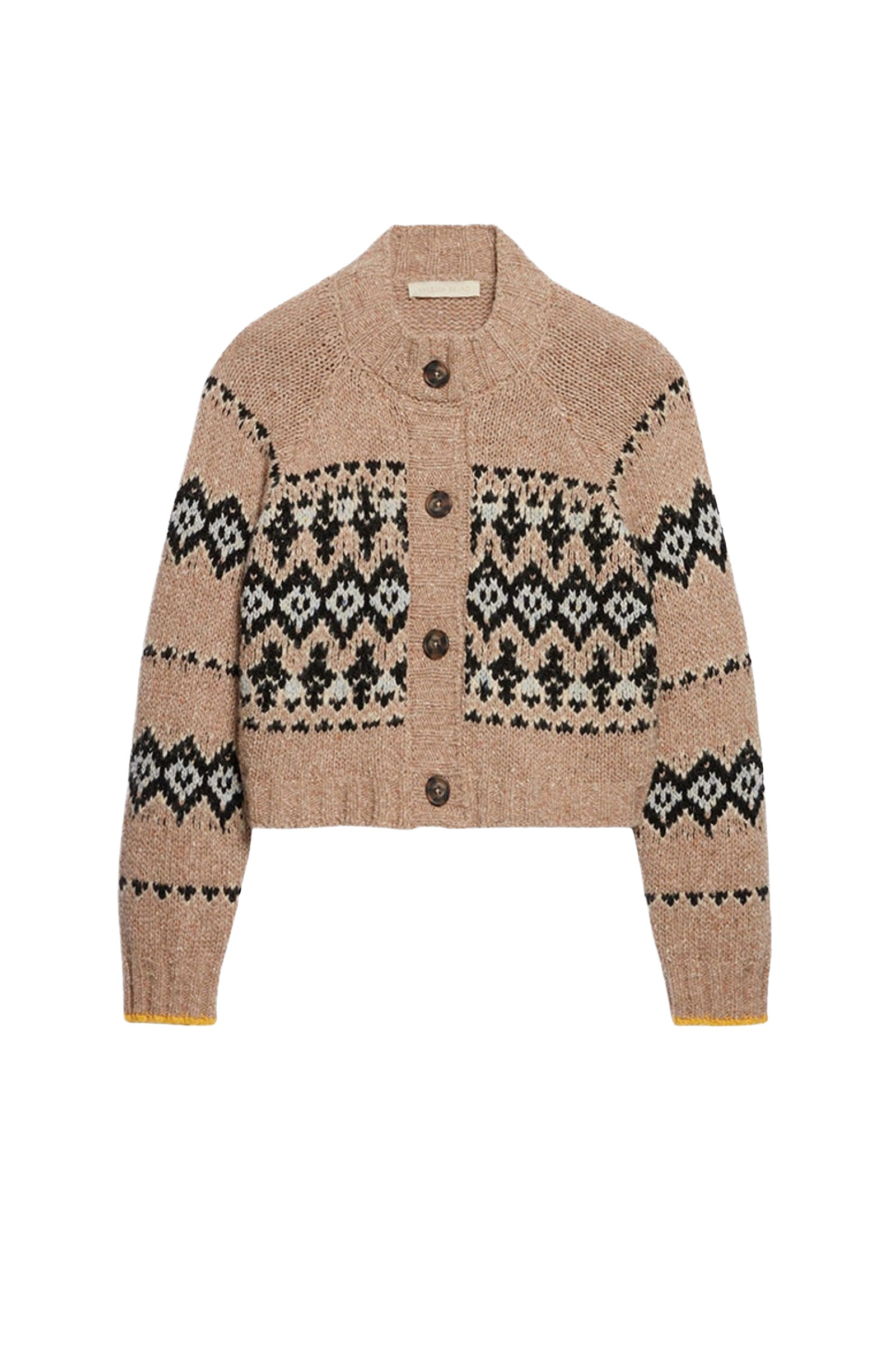 Gilet Damas en laine - Taupe