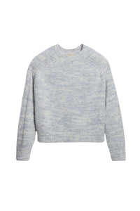 Pull oversize Donia en laine mélangée - Iris