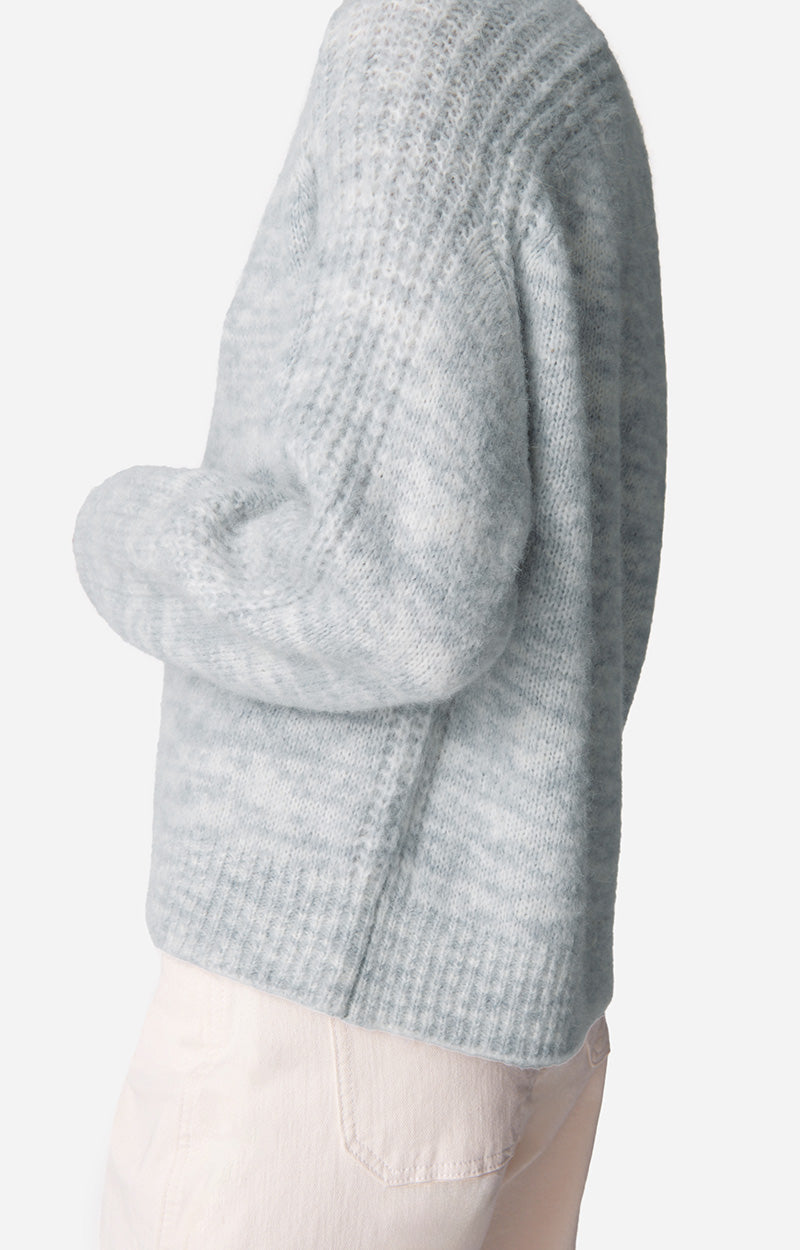 Pull oversize Donia en laine mélangée - Iris