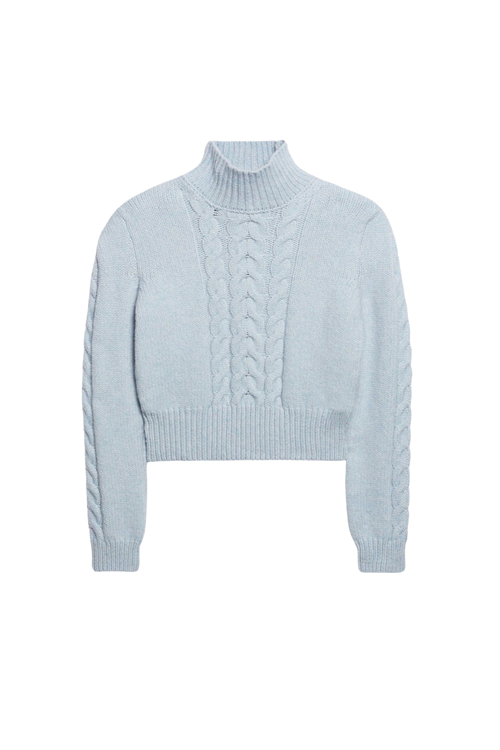 Pull Dabatha en laine - Azur