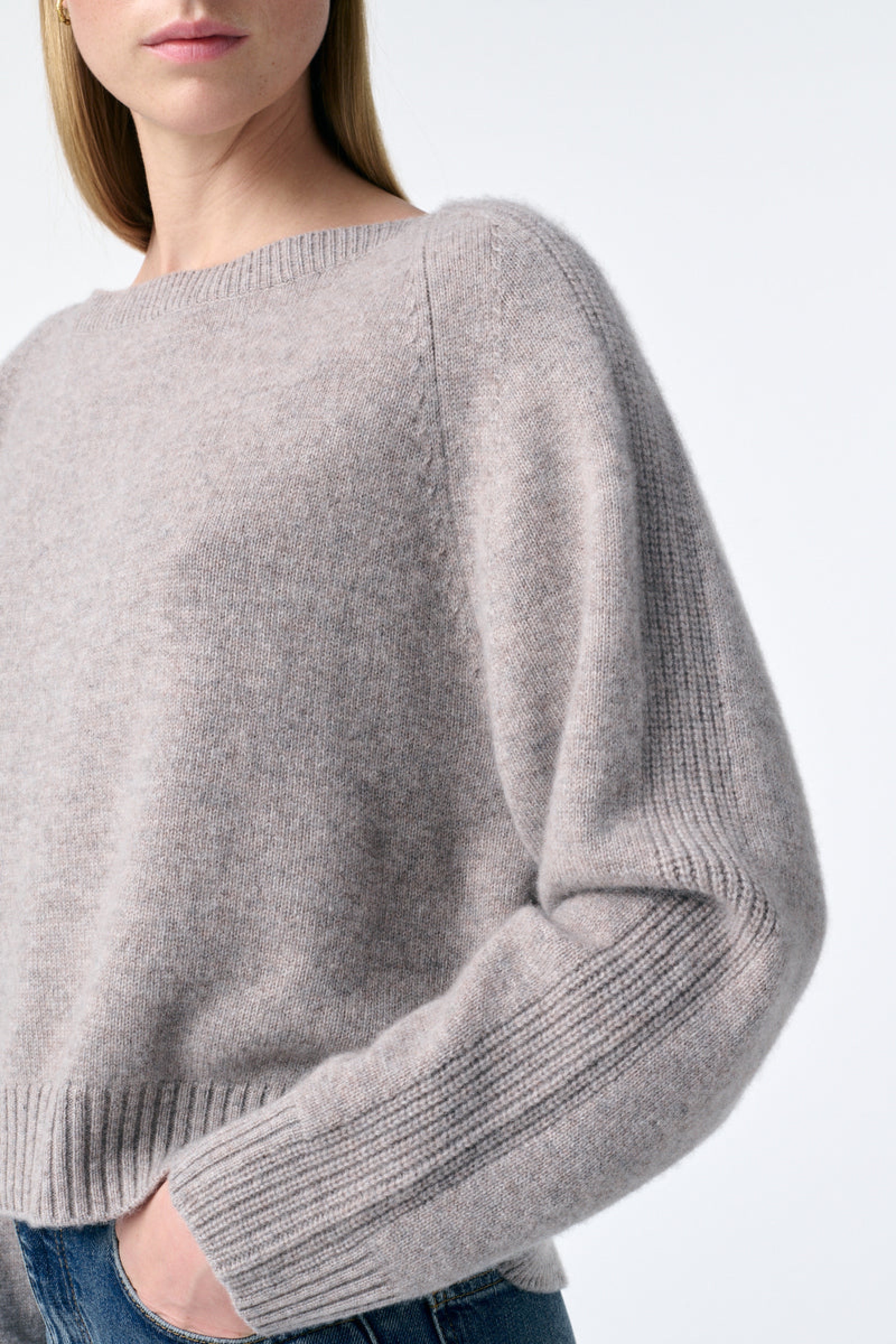 Pull Divina en cachemire - Taupe