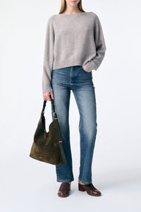 RECO : 150 // Pull Divina en cachemire - Taupe