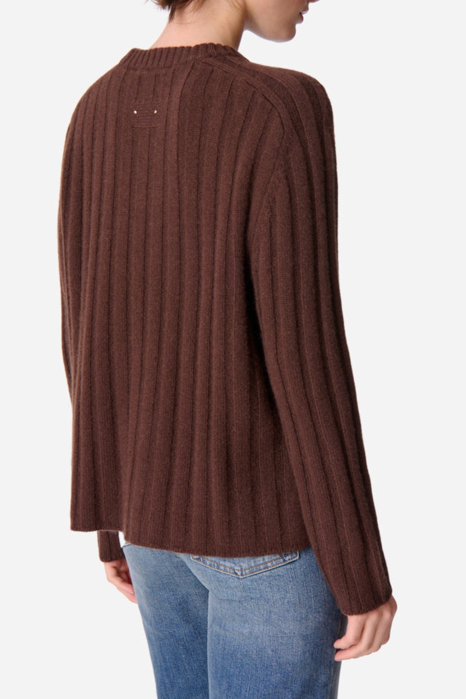 RECO : 180 // Pull Dulcina en cachemire - Brun