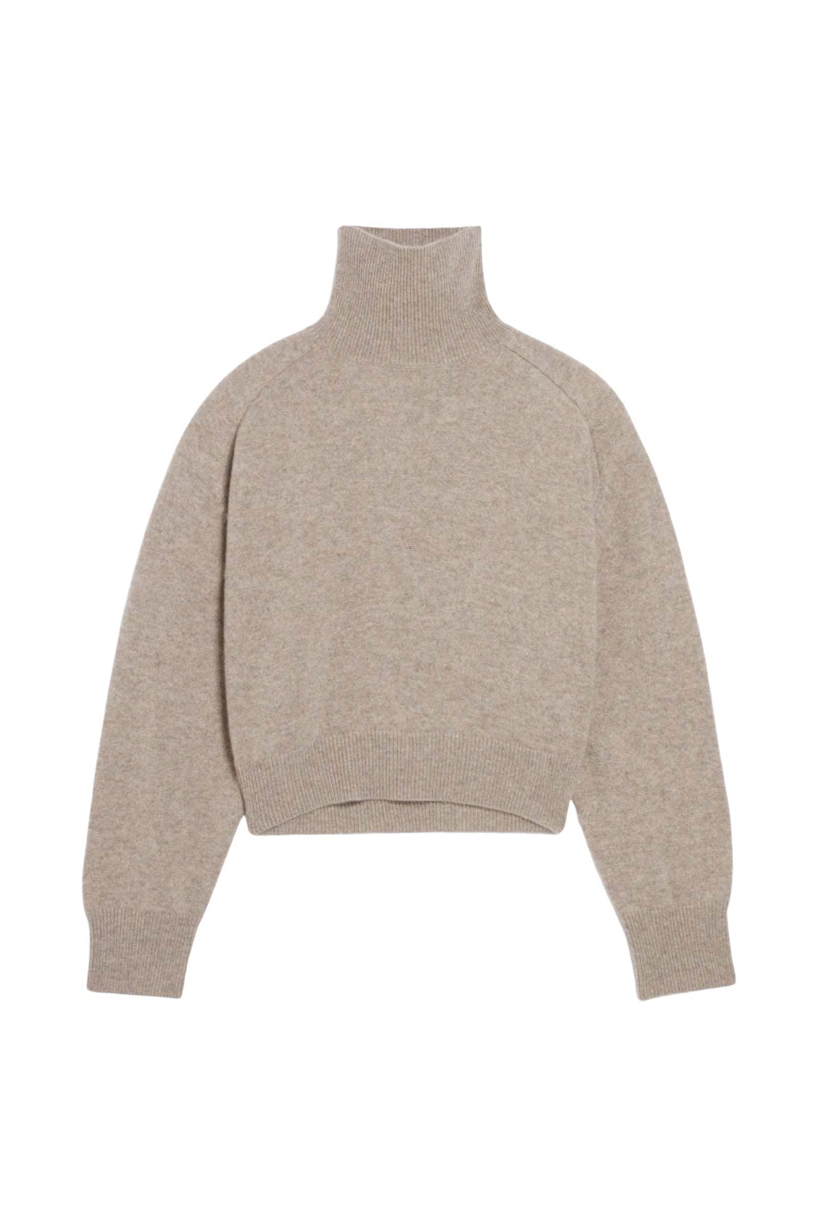 RECO : 170 // Pull col roulé Dolmia en cachemire - Taupe