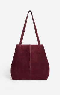 Grand Cabas Daily En Cuir Velours