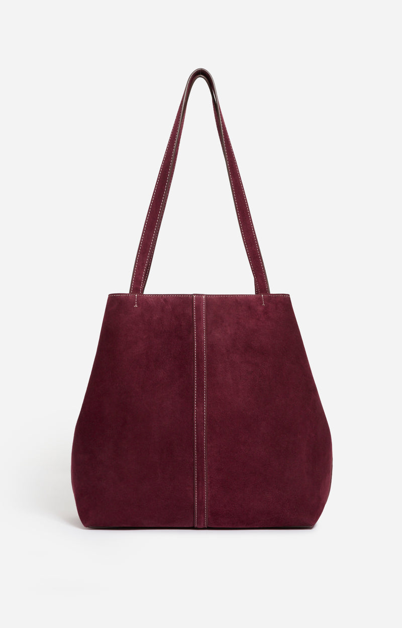 Grand Cabas Daily En Cuir Velours