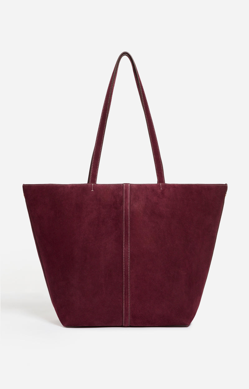Grand Cabas Daily En Cuir Velours