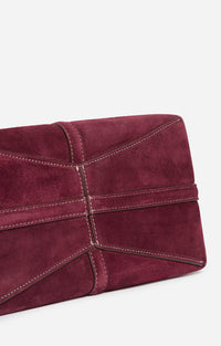 Petit Cabas Daily En Cuir Velours